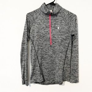 Women’s Under Armour Heat Gear Half Zip Pullover-Size Small